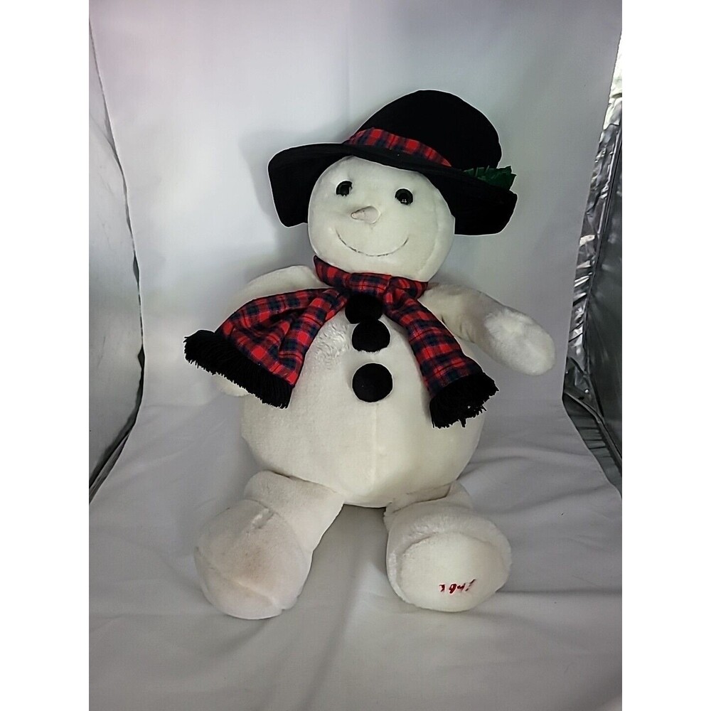 Vintage 1997 Target SNOWDEN Plush Stuffed Christmas Snowman Commonwealth  22"